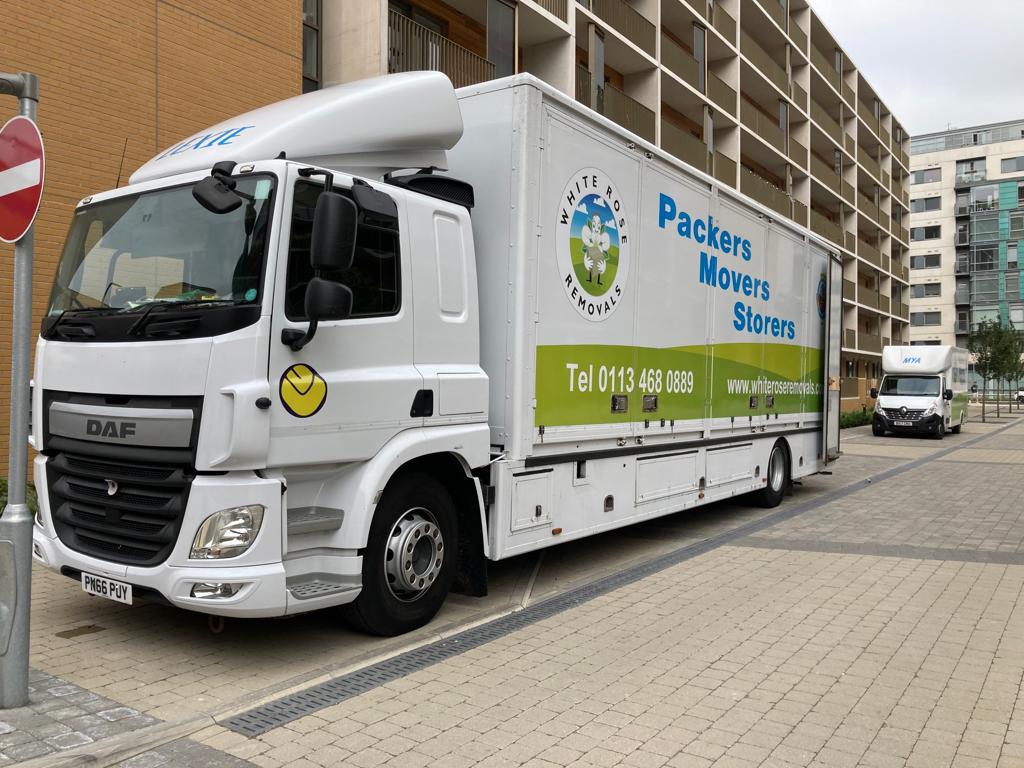 White Rose Removals Vehicle